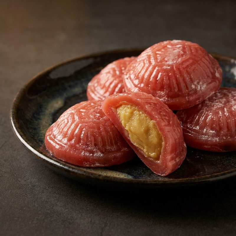 Durian Ang Ku Kueh