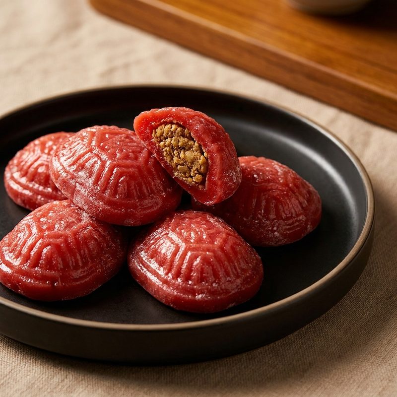 Peanut Ang Ku Kueh
